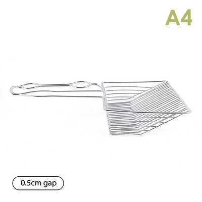 Veliki metalni čistač pijeska za mačiće Lopatica za čišćenje mačjeg pijeska Lopata za pijesak Oprema za kućne ljubimce Srebrna/poslutana/roza/crna opcija 1X