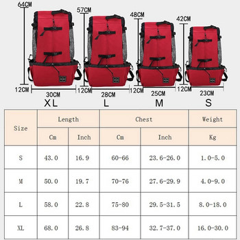 Раница за домашни кучета на открито Пътуване Кученце Средна раница за кучета за малки кучета Дишаща раница за ходене Колоездене Чанти за носене Аксесоари