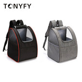 Mājdzīvnieku kaķu soma Suņu pārnēsāšanas soma Mājdzīvnieki Izejošā pārnēsāšana Salokāmi kaķi Divkārša plecu soma Ceļojumu elpojoša kucēnu soma Pārnēsāšanas piederumi