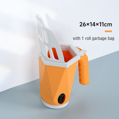 Lopata za mačji pijesak Prijenosna lopata za prosijavanje izmeta kućnih ljubimaca s vrećama za smeće Pet Neater Scooper Alati za čišćenje mačjeg pijeska Oprema za mačke