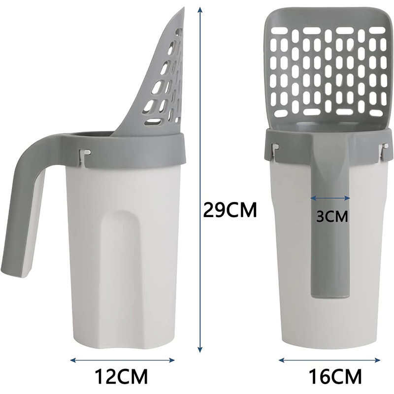 Lopata za mačji pijesak Lopatica za kućne ljubimce Lopatica za pse Čišćenje pijeska Kućni ljubimci Sito za pijesak Šuplja uredna lopatica Kutija za ladice za mačke Lopatice Proizvodi za kućne ljubimce