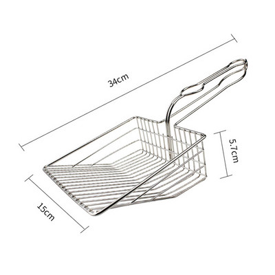 Mājdzīvnieku kaķu pakaišu lāpsta Daudzfunkcionāls kaķu pakaišu lāpsta komplekts kucēnu suņiem Smilšu kaku liekšķere Suņu tualetes produkti Tīrīšanas instrumenti