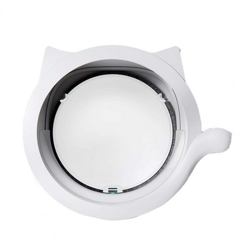 ABS Sigurnosna vrata za kućne ljubimce za pse Okrugla 4 načina rada Unutarnja vanjska vrata za pse