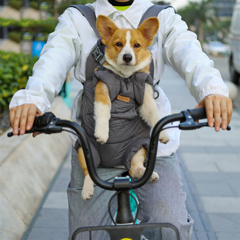 Модна раница Puppy Dog Plate Carrier Зимна топла чанта за домашен любимец през рамо с джоб за пътуване Cat Mascotas Аксесоари за малки кучета