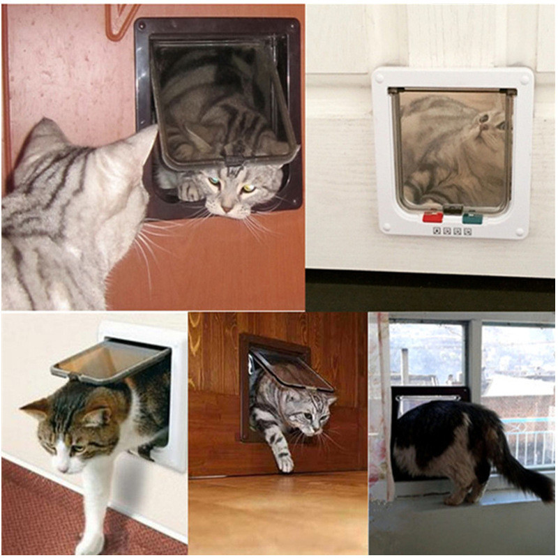 Kućni ljubimac, mačka, vrata koja se mogu zaključati, psi, mačke, mačići, sigurnosna vrata, vrata s preklopom, ABS plastična životinja, mali ljubimac, mačka, pas, vrata, pribor za kućne ljubimce