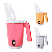 Lopata za mačji pijesak Izdržljivi integrirani odvojivi duboki držač za lopatu Lako se čisti, prijenosna lopatica za pijesak s držačem