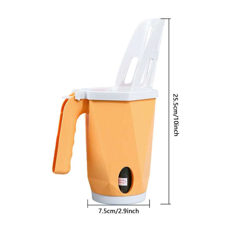 Lopata za mačji pijesak Integrirana odvojiva duboka lopata za mačji pijesak Jednostavan za korištenje Sustav lopatica za mačji pijesak s vrećicama