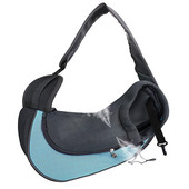 Suņu kucēnu pārnēsāšanas plecu soma āra ceļojumu maza suņu soma Oksfordas tīkla elpojoša komforta slinga rokassomiņa mājdzīvnieku soma