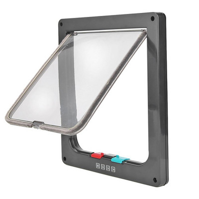 Vrata za kućne ljubimce Vrata za pse, mačke, mače, sigurnosna preklopna vrata, ABS plastična vrata za kućne ljubimce, male životinje, mačke, vrata za pse, vrata za kućne ljubimce.