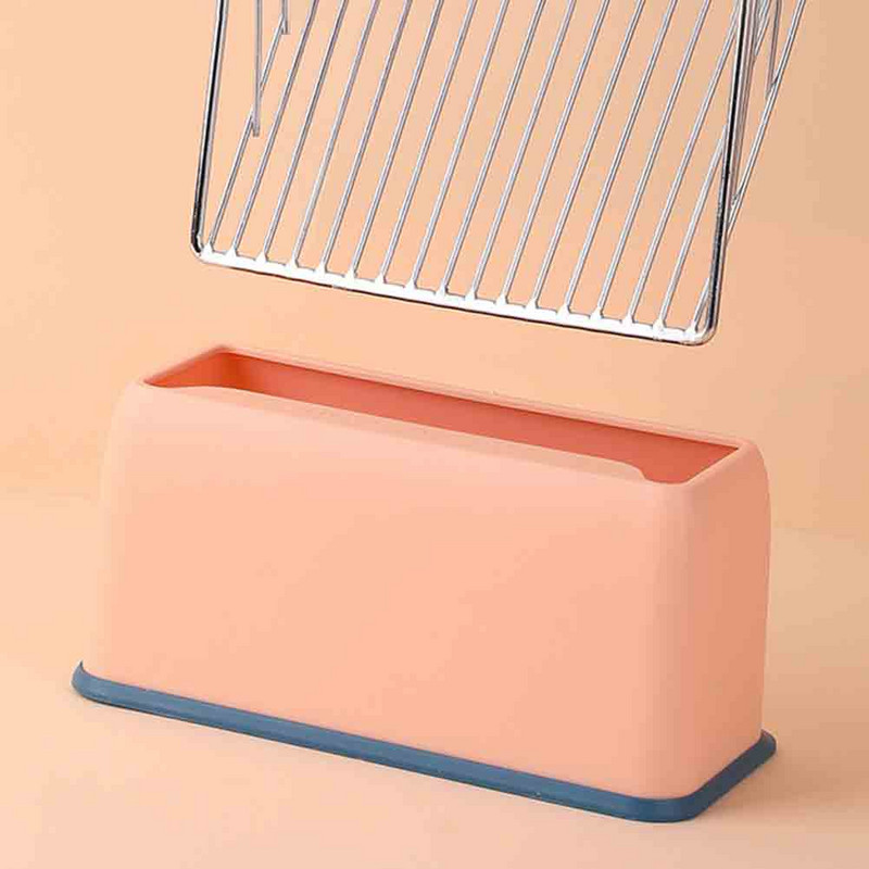 Metalna lopatica za mačji pijesak, šuplja lopatica za mačji toalet s dugom ručkom Jumbo lopatica za mačji pijesak, sito, lopata, alati za čišćenje kućnih ljubimaca