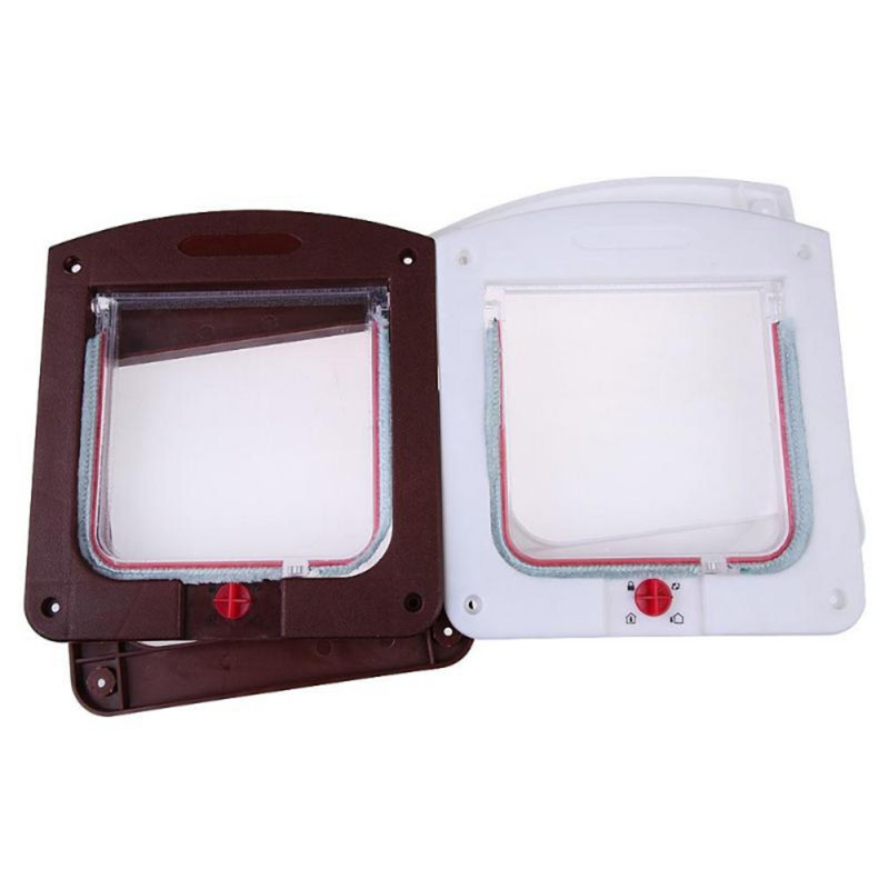 Lukustatav kassiuks, klapp sise- ja välisuks, ilmastikukindel lemmikloomakass ja -koer, sobib aknaseinale