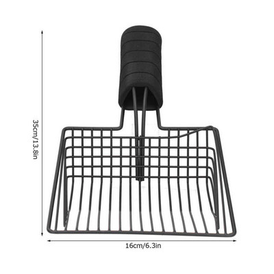 Metalna lopatica za mačji pijesak Lopatica za pijesak Lopatica za pijesak Lopata za višekratnu upotrebu za pijesak Lopata za pijesak Pribor za provaljivanje crnih kuća