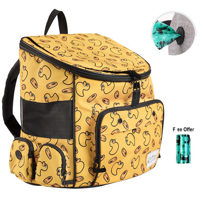 Edenpetz mājdzīvnieku suņu kaķu mugursoma, 7 kg, moderna daudzfunkcionāla soma, aviosabiedrības apstiprināta dubultā plecu soma