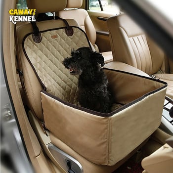 CAWAYI KENNEL 2 в 1 Pet Carriers Дог Калъф за столче за кола Водоустойчив Хамак Пренос за котки кучета transportin perro honden tassen