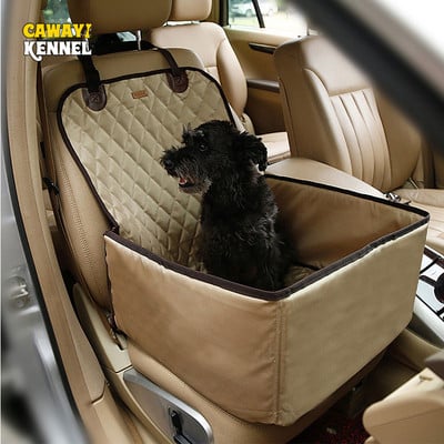 CAWAYI KENNEL 2 viename naminių gyvūnėlių vežėjai šunų automobilio sėdynės užvalkalas vandeniui atsparus hamakas šunų vežimas katėms transportin perro honden tassen