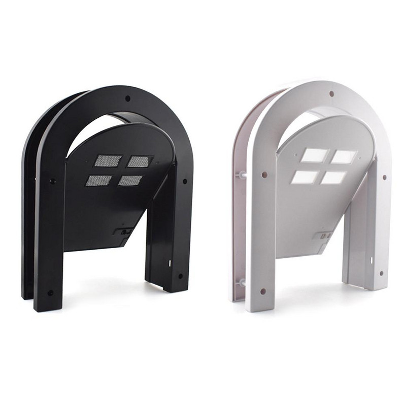 Mājdzīvnieku kaķu suņu aizslietņa durvis bez ieejas magnētiskās durvis ar logu mājdzīvnieku piederumi, kas piemēroti koka durvīm āra mājdzīvnieku piederumiem