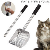 Duga ručka Lopatica za mačji pijesak Lopata za pijesak za kućne ljubimce Pet govno Artefakt Psi Lopata Alat za čišćenje kućnih ljubimaca Sito za pijesak