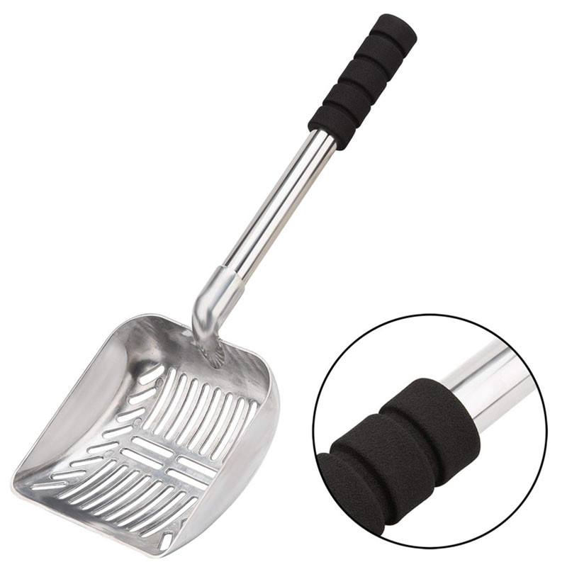 Duga ručka Lopatica za mačji pijesak Lopata za pijesak za kućne ljubimce Pet govno Artefakt Psi Lopata Alat za čišćenje kućnih ljubimaca Sito za pijesak