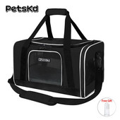 Pestskd suņu aksesuāri Mājdzīvnieku pārvadātājs Pārnēsājams kaķu suņiem Elpojošs Foldbe Bag Mājdzīvnieku rokassomu Ceļojumi Southwest Airline Apstiprināts