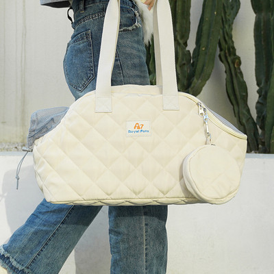 Nova prijenosna nosiljka za mačke Torba za pse za nošenje kućnih ljubimaca Prozračna ručna torbica velikog kapaciteta Torba na rame Sklopivi dodaci za pse Predmeti za kućne ljubimce