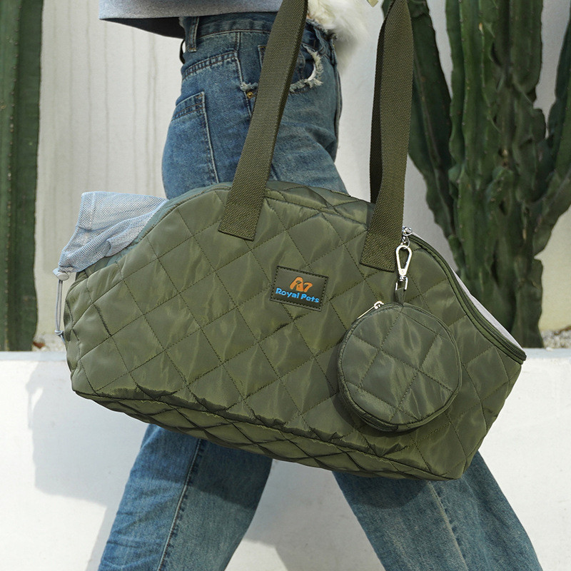 Nova prijenosna nosiljka za mačke Torba za pse za nošenje kućnih ljubimaca Prozračna ručna torbica velikog kapaciteta Torba na rame Sklopivi dodaci za pse Predmeti za kućne ljubimce