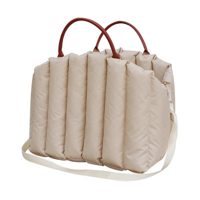 Torba za pse za kućne ljubimce Prijenosna mekana torba za nošenje za kućne ljubimce Torba za rame Putna sigurnosna torba za sjedenje na otvorenom Krevet s prostirkom za male srednje pse Mačiće