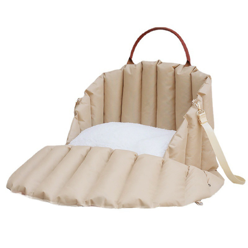 Torba za pse za kućne ljubimce Prijenosna mekana torba za nošenje za kućne ljubimce Torba za rame Putna sigurnosna torba za sjedenje na otvorenom Krevet s prostirkom za male srednje pse Mačiće