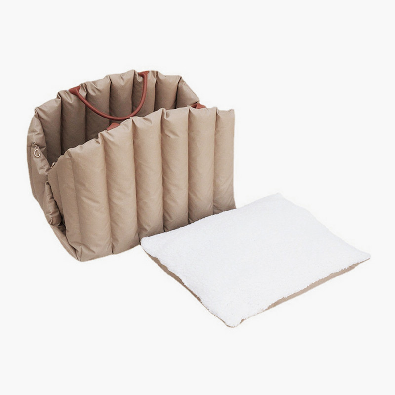 Torba za pse za kućne ljubimce Prijenosna mekana torba za nošenje za kućne ljubimce Torba za rame Putna sigurnosna torba za sjedenje na otvorenom Krevet s prostirkom za male srednje pse Mačiće