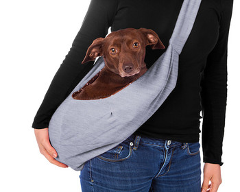 Дишаща чанта за носене на куче за домашни любимци Комфортна чанта за едно рамо Oxford Външна мрежеста ръчна чанта Кученце Преден външен капак за носене на куче