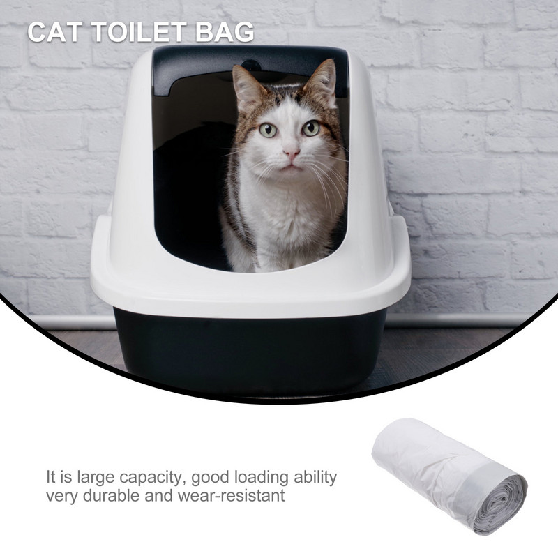 Vrećice za mačji pijesak Kutija Vrećica Podstava za izmet Otpad kućnih ljubimaca Umetci za prosijavanje Vrećica za vezivanje Poopertrash