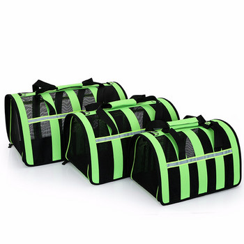 Τσάντα μεταφοράς σκύλου Αναπνεύσιμες τσάντες μεταφοράς Σακίδιο πλάτης σκύλου με δικτυωτό παράθυρο Εγκεκριμένο από την αεροπορική εταιρεία Μεταφορέας τσάντας μεταφοράς μικρών κατοικίδιων για σκύλους