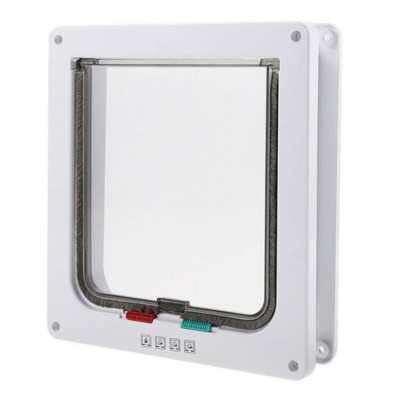 Kassiuks koos 4-suunalise lukustamisega vaiksed lemmikloomauksed kassidele Lihtne paigaldamine kassi klappuks kassidele Väikesed koerad Koera uks