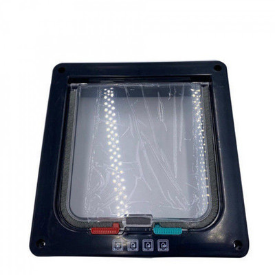 FunPets Vrata za kućne ljubimce Sigurnosna brava s zaključavanjem u 4 smjera Plastična vrata s preklopom za pse i mačke Kontrolirana vrata s prekidačem smjera Potrepštine za male kućne ljubimce