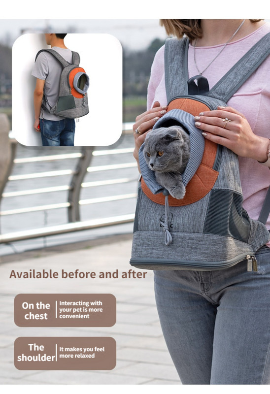 Putni ruksak za mačke manje od 5 kg, generacija prozračne prijenosne torbe za mačke, ruksak za pse, medvjedić, torba za prsa za kućne ljubimce