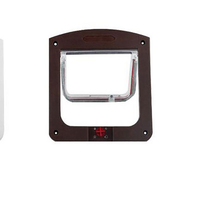 Preklopna vrata za pse i mačke Sigurnosna brava otvora za vrata za mačke i pse može imati slobodan pristup, pogodna za komplet vrata za male kućne ljubimce, dvosmjerna vrata