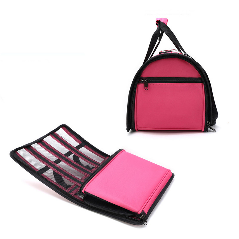 Prijenosna torba za štene, prozračna mrežasta torba za hodanje mačke na ramenu, torba za putovanja na otvorenom, ručna torba s mekom stranom za male pse