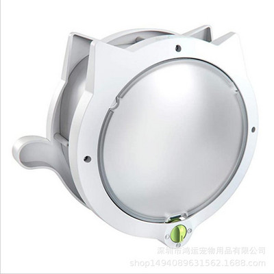 Jaunas mājdzīvnieka durvju ieejas un izejas apļveida žogs mājdzīvnieku kaķu suņu durvju atveres virziens, vadāms mājdzīvnieku apmācībai mājdzīvnieku piederumi 4 ceļi