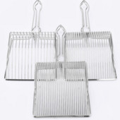 Lopata za mačji pijesak Proizvodi za čišćenje psećeg WC-a Željezo Žlica za mačji pijesak Pribor za čišćenje izmeta Alat za čišćenje kućnih ljubimaca Lopatica za mačji pijesak