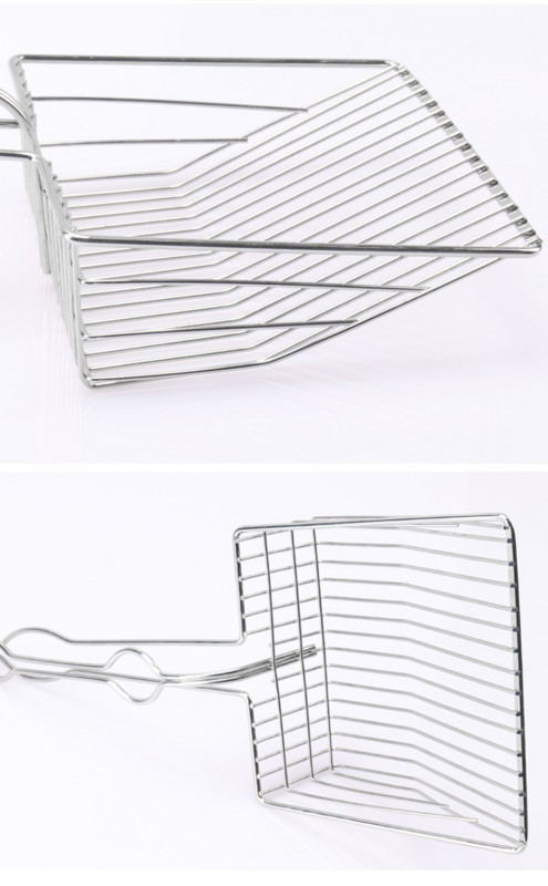 Lopata za mačji pijesak Proizvodi za čišćenje psećeg WC-a Željezo Žlica za mačji pijesak Pribor za čišćenje izmeta Alat za čišćenje kućnih ljubimaca Lopatica za mačji pijesak