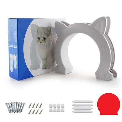 Mačka za kućne ljubimce Unutarnja vrata Oblik mačjih ušiju Otporan na habanje Dizajn bez prepreka Jednostavna instalacija Za mačiće Štence