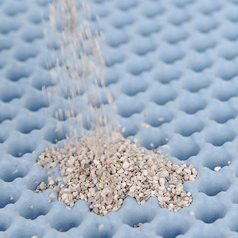 Mājdzīvnieku pakaišu paklājiņš EVA divslāņu kaķu pakaišu paklājiņi ar ūdensnecaurlaidīgu apakšu, neslīdošu mājdzīvnieku pakaišu kaķu paklājiņu slānis kattenmand