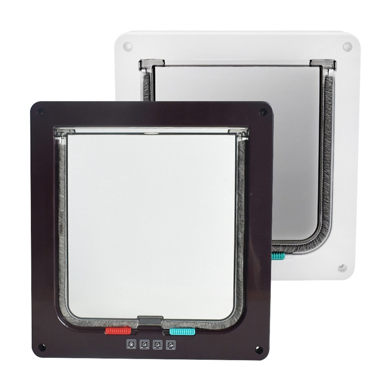 Vrata za kućne ljubimce Sigurnosna brava s zaključavanjem u 4 smjera Vrata s preklopom za pse i mačke s upravljivim prekidačem Vrata za male kućne ljubimce Vrata za kućne ljubimce