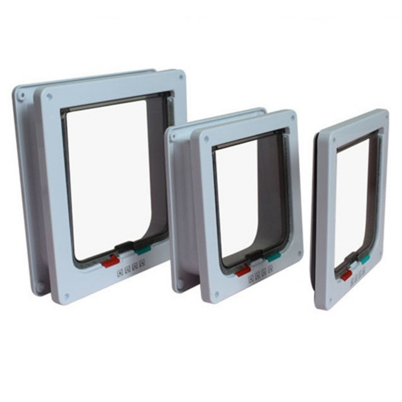 Vrata za kućne ljubimce Sigurnosna brava s zaključavanjem u 4 smjera Vrata s preklopom za pse i mačke s upravljivim prekidačem Vrata za male kućne ljubimce Vrata za kućne ljubimce