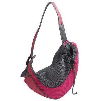 Āra mājdzīvnieku soma suņu kaķu rokassomu maisiņu pārvadātājs maziem suņiem viena plecu soma Ceļojumu priekšējais tīkls Oksfordas pārnēsājami kucēnu izstrādājumi