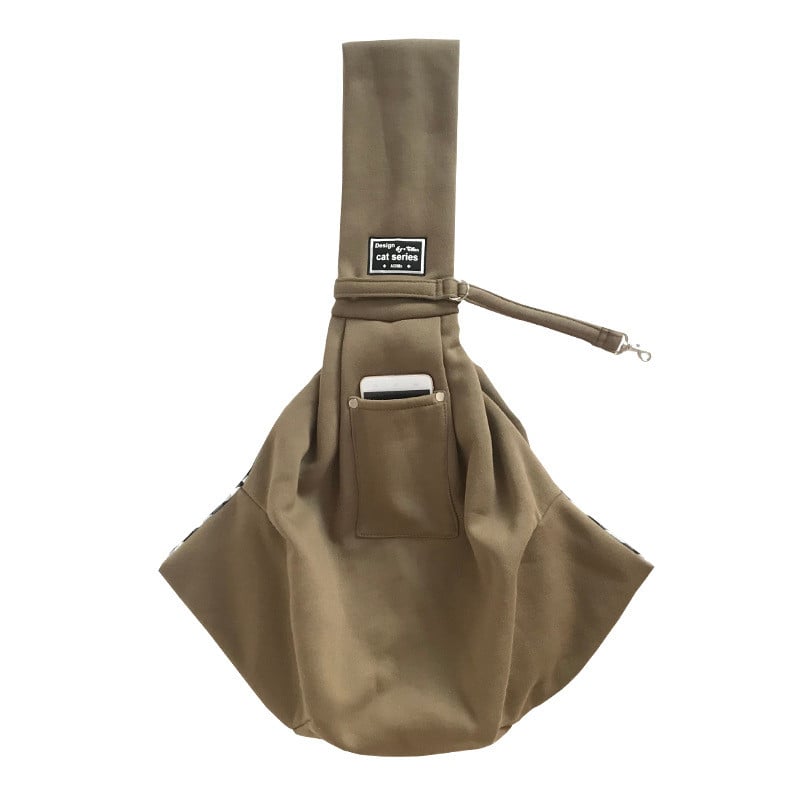 Mājdzīvnieku kucēnu pārvadātājs 6,5 kg mājdzīvnieku āra ceļojumu suns plecu soma Kokvilnas vienvietīga ērta rokassomiņa rokassomiņa