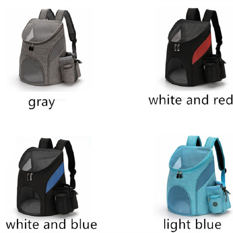 Kucēnu suņu mājdzīvnieku mugursomas pārnēsāšanas soma Izturīga polsterēta plecu kaķu soma āra ceļojumiem Modes mājdzīvnieku pārnēsāšanas priekšējā soma