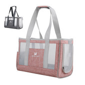 Prijenosna torba za nošenje mačaka Mrežasta prozračna putna torba za mačke na otvorenom Torbe za kućne ljubimce na jedno rame Jaka za male pse Mačke Ručna torba za kućne ljubimce