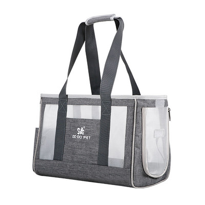 Prijenosna torba za nošenje mačaka Mrežasta prozračna putna torba za mačke na otvorenom Torbe za kućne ljubimce na jedno rame Jaka za male pse Mačke Ručna torba za kućne ljubimce