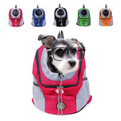 Torba za pse za kućne ljubimce za male pse. Ruksak na dva ramena, prijenosni ruksak za putovanje, vanjska torba za pse. Putni set