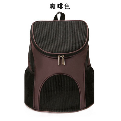 Elpojošs mājdzīvnieku somas nēsātājs mugursoma suns kaķis āra ceļojumu mugursoma Tīkla kucēnu krūšu mugursoma Salokāms pārnēsājams mājdzīvnieku pārvadātājs